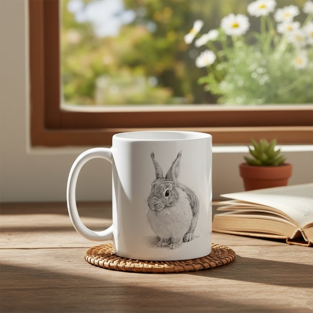 Taza De Café Día del Conejo (Subido por el creador)