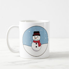 Taza De Café Día del invierno de Snowman