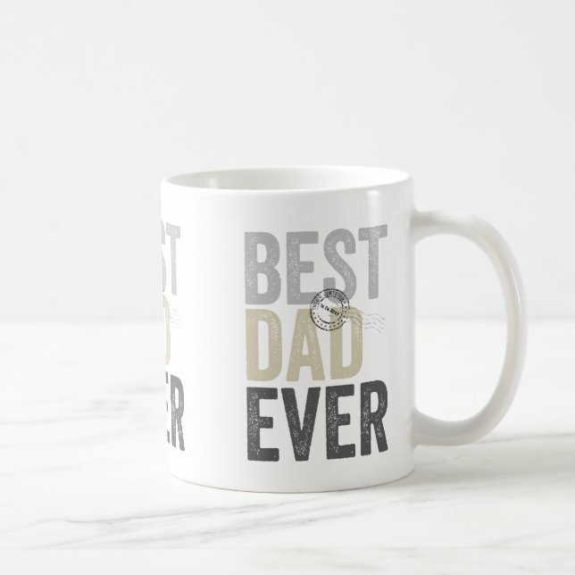 Taza De Café Día del Mejor Padre de la Historia | Cumpleaños (Derecha)