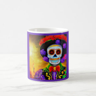 Taza De Café Día del Muerto 1