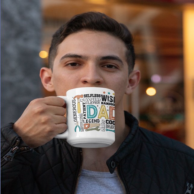 Taza De Café Día del Padre (Dad Fathers Day Coffee Mug)