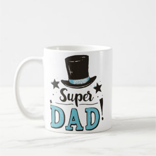 Taza De Café Día del Padre - Celebración de Super Papá