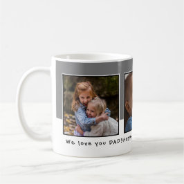 Taza De Café Día del Padre de Fotos Personalizado 3