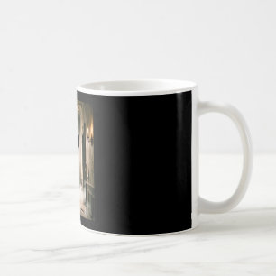 Taza De Café Día del padre divertido fantasma corazón manos car