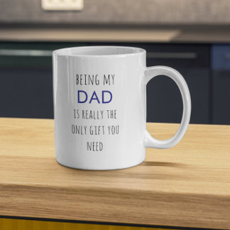 Taza De Café Día del Padre Divertido y Elegante 