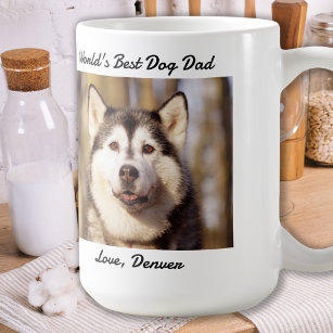 Taza De Café Día del Padre - Famoso cumpleaños de papá de perro