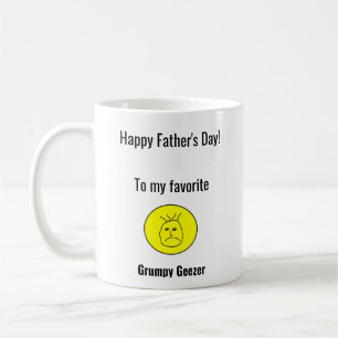 Taza De Café Día del Padre Grumpy Geezer