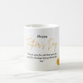 Taza De Café Día del Padre Personalizado