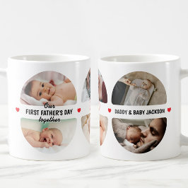 Taza De Café Día del Padre Simple Huevo Inspirado en 6 Fotos