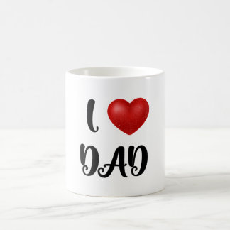 Taza De Café Día del Padre Te Amo Papá Regalo de Explosión del