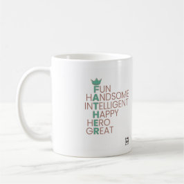 Taza De Café Día del Padre - Tema de crucigrama