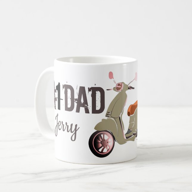 Taza De Café Día del Padre Vespa (Anverso izquierdo)