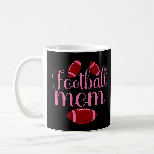 Taza De Café Día del partido de la madre del fútbol (Izquierda)