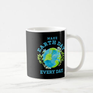 Taza De Café Día del Planeta Tierra Todos los Días Medio Ambien