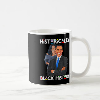 Taza De Café Día del Presidente Obama históricamente mi histori