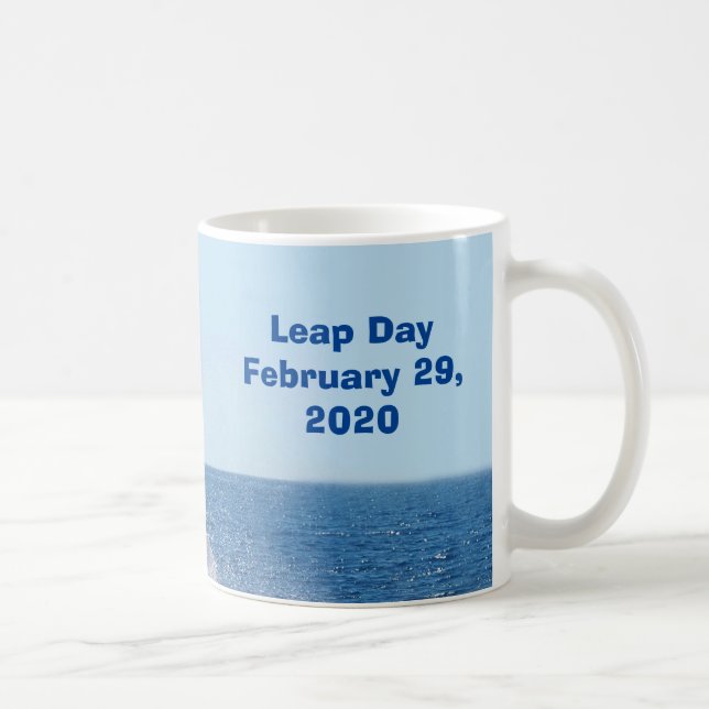 Taza De Café Día del Salto 29 de febrero de 2020 (Derecha)