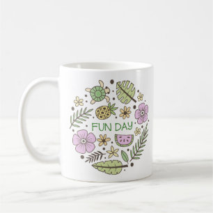 TAZA DE CAFÉ DÍA DIVERTIDO