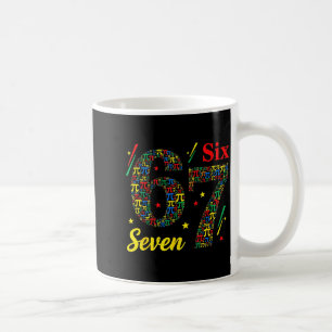 Taza De Café Día divertido 3.14 símbolo 67 meme chiste matemáti