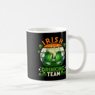 Taza De Café Día divertido de San Patricio equipo irlandés bebi