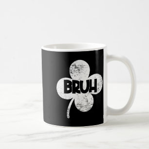 Taza De Café Día divertido de San Patricio trébol afortunado ho
