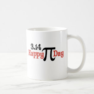 Taza De Café Día feliz 3,14 del pi - 14 de marzo