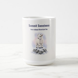 Taza De Café Día Internacional de la Montaña Summit Sweetness