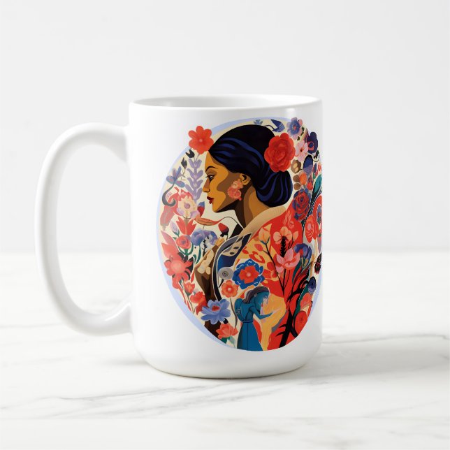 Taza De Café Día Internacional de la Mujer (Izquierda)