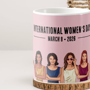 Taza De Café Día Internacional de la Mujer