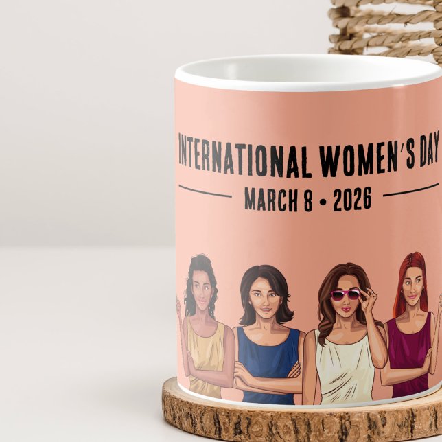 Taza De Café Día Internacional de la Mujer (Subido por el creador)