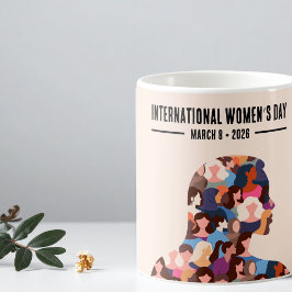 Taza De Café Día Internacional de la Mujer