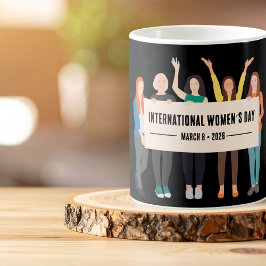 Taza De Café Día Internacional de la Mujer