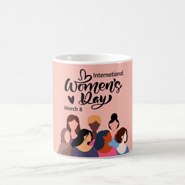 Taza De Café Día Internacional de la Mujer 2025 (Centro)