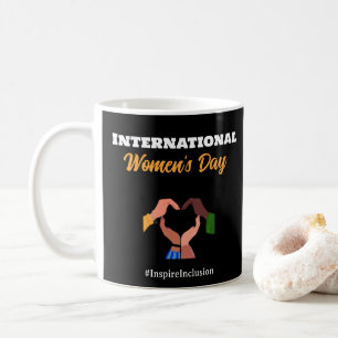 Taza De Café Día Internacional de la Mujer 2025 inclusión femin