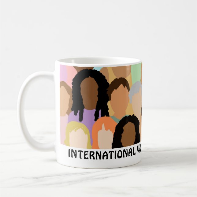 Taza De Café Día Internacional de la Mujer - 8 de marzo (Izquierda)