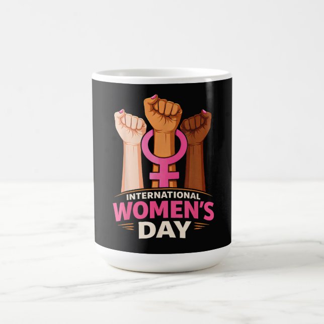 Taza De Café Día Internacional de la Mujer 8 marzo (Centro)