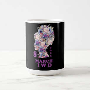 Taza De Café Día Internacional de la Mujer: Celebrar Feminini