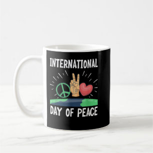 Taza De Café Día Internacional de la Paz Naciones Unidas