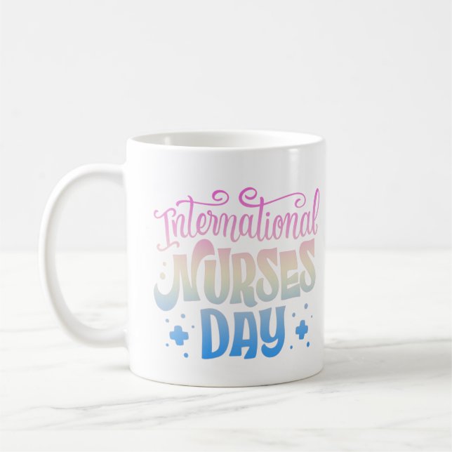 TAZA DE CAFÉ DÍA INTERNACIONAL DE LAS ENFERMERAS (Izquierda)