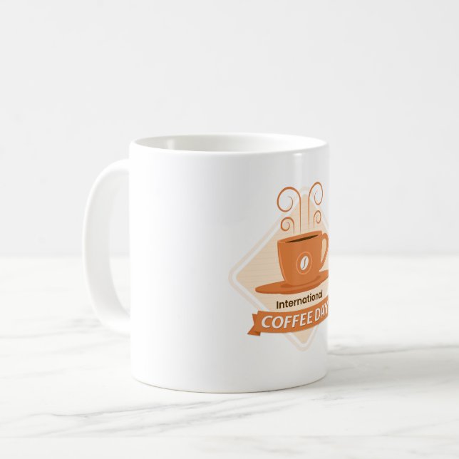 Taza De Café "Día Internacional del Café" (Anverso izquierdo)