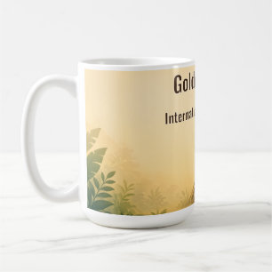 Taza De Café Día Internacional del Jaguar de Golden Spots