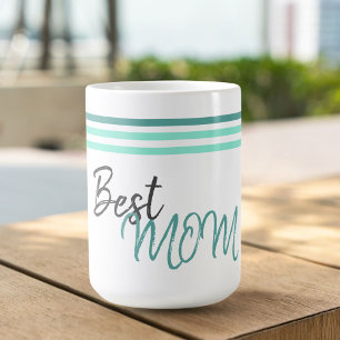 Taza De Café Día moderno de la mejor madre