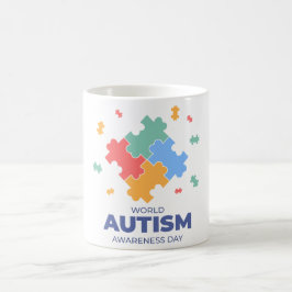 Taza De Café Día Mundial de Conciencia sobre el Autismo