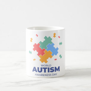 Taza De Café Día Mundial de Conciencia sobre el Autismo