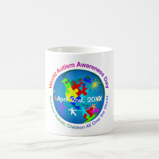 Taza De Café Día Mundial de Conciencia sobre el Autismo