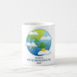 Taza De Café Día Mundial de la Meteorología
