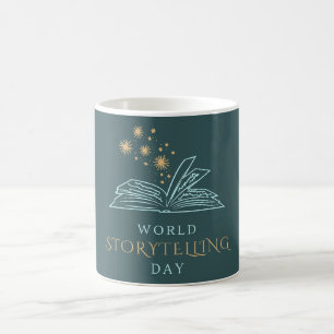 Taza De Café Día Mundial de la Narración de Historias