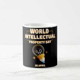 Taza De Café Día Mundial de la Propiedad Intelectual