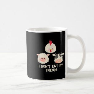 Taza De Café Día Mundial de la Vegetariana No Comí Vegan Mis Am