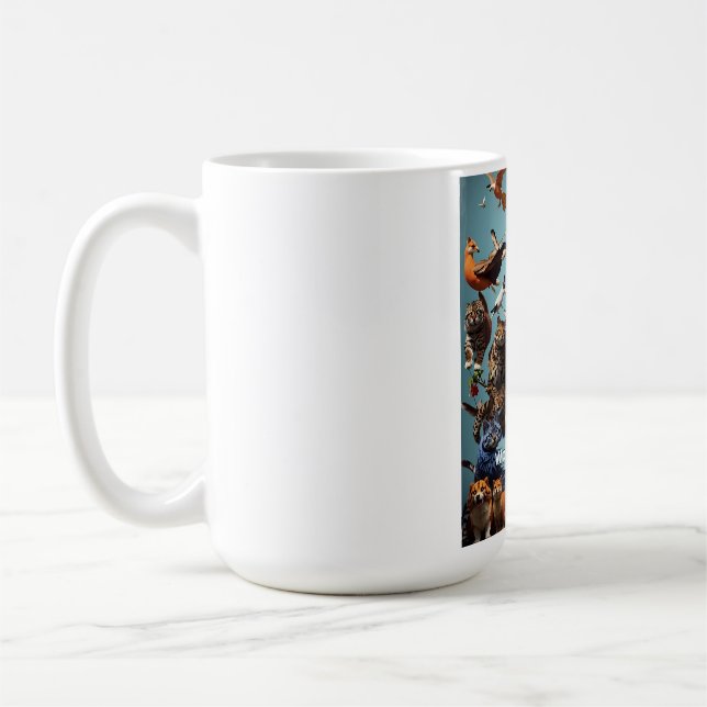 Taza De Café Día Mundial de los Animales (Izquierda)