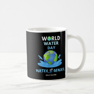 Taza De Café Día Mundial del Agua 2026 Agua e Igualdad de Géner